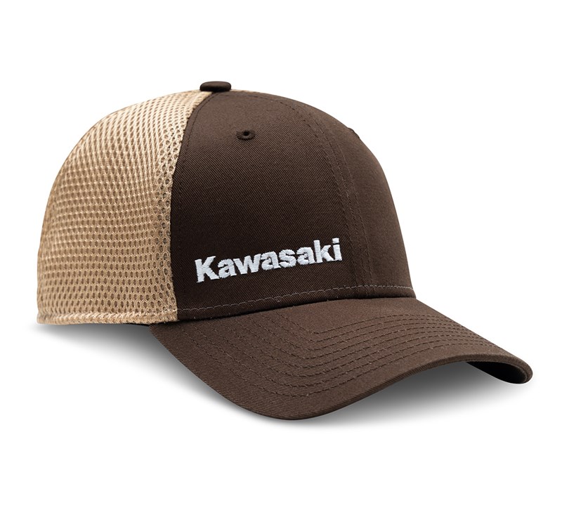 Kawasaki New Era® 39Thirty Stretch Mesh Cap detail photo 1