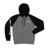 Two Tone Raglan Zip-Up Sweatshirt photo thumbnail 1