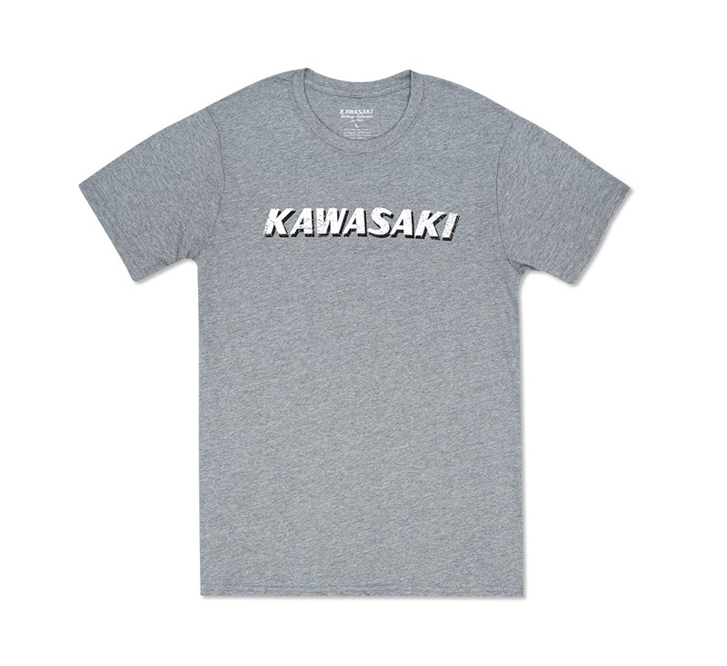 Kawasaki Old School Logo T-Shirt detail photo 1