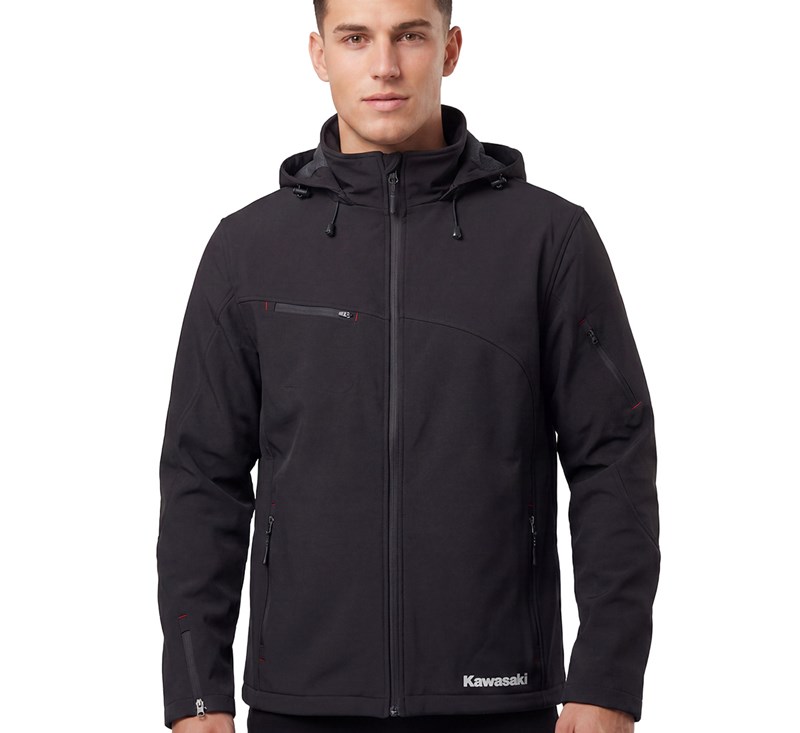 Kawasaki Tex Jacket with Hood detail photo 3
