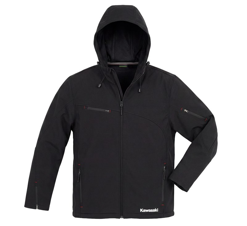 Kawasaki Tex Jacket with Hood detail photo 2