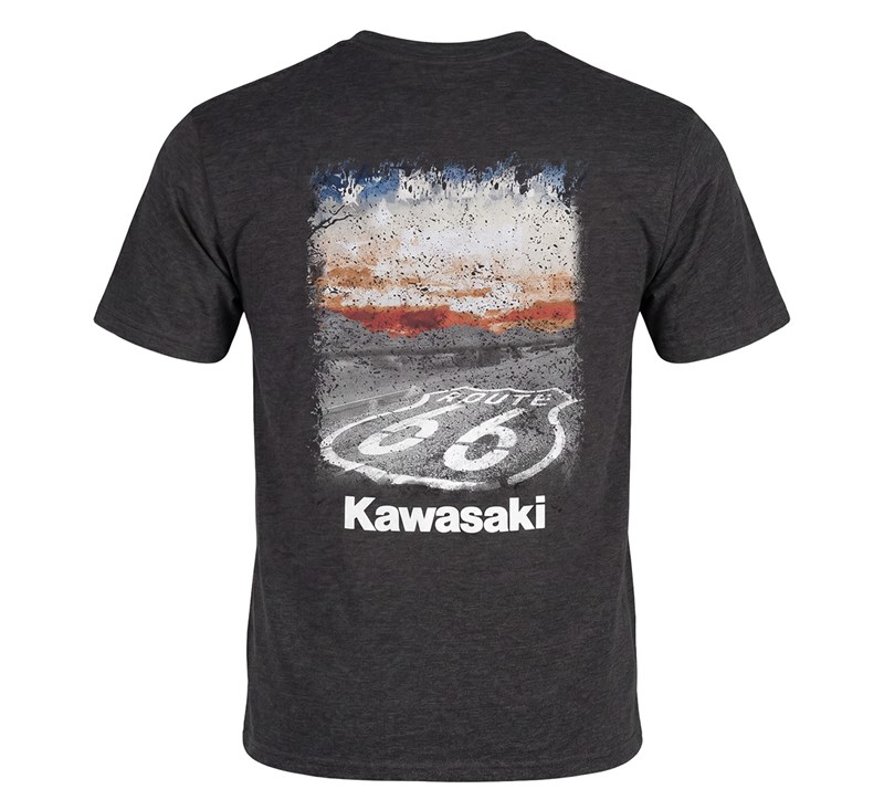 Kawasaki Route 66 T-Shirt detail photo 4
