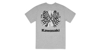 photo of a Kawasaki American Checkered Flag Teex
