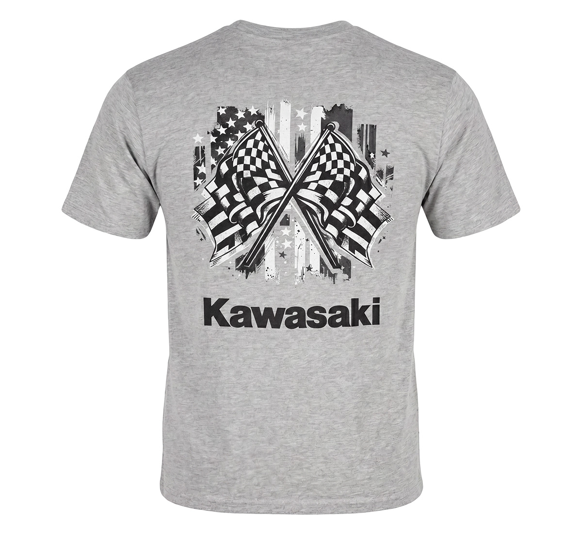 Kawasaki American Checkered Flag Teex