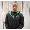 Kawasaki 3 Green Lines Zip-Front Hooded Sweatshirt photo thumbnail 2