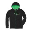 Kawasaki 3 Green Lines Zip-Front Hooded Sweatshirt photo thumbnail 1