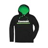 Kawasaki 3 Green Lines Hooded Sweatshirt photo thumbnail 1