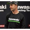 Kawasaki 3 Green Lines Long Sleeve T-Shirt photo thumbnail 2