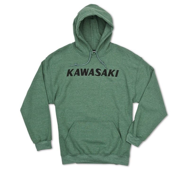 Kawasaki Heritage Logo Hooded Sweatshirt detail photo 1
