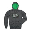 Team Green Zip-Front Hooded Sweatshirt photo thumbnail 1