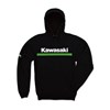 Kawasaki 3 Green Lines Hooded Sweatshirt photo thumbnail 1