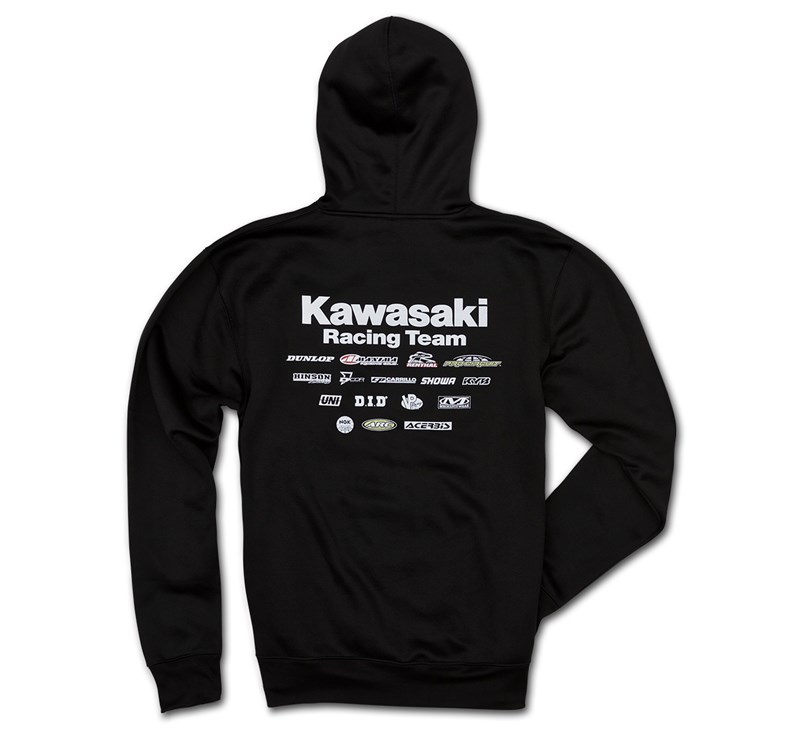Kawasaki Racing Team Hooded Sweatshirt detail photo 2