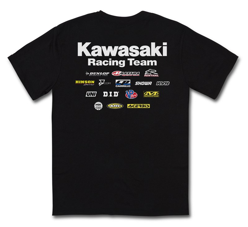 Kawasaki Racing Team T-Shirt detail photo 2