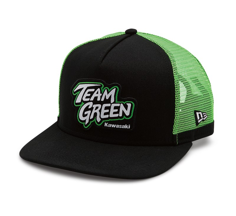 New Era© 9Fifty Team Green Mesh Cap detail photo 1