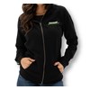 Women's Kawasaki 3 Green Lines Zip Up Sweatshirt photo thumbnail 1