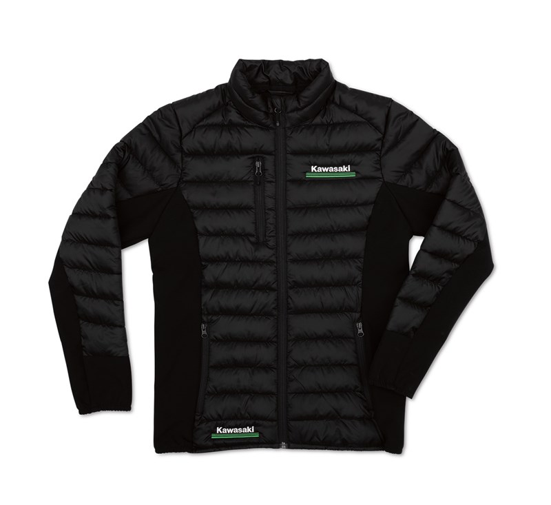 Women's Kawasaki 3 Green Lines Puff Jacket detail photo 1