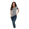 Women's Kawasaki Striped V-Neck Tee photo thumbnail 3