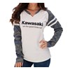 Women's Kawasaki Let the Good Times Roll® Vintage Camo Natural Long Sleeve Tee photo thumbnail 2