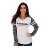 Women's Kawasaki Let the Good Times Roll® Vintage Camo Natural Long Sleeve Tee photo thumbnail 4