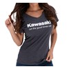 Women's Kawasaki Let the Good Times Roll® V-neck T-shirt photo thumbnail 2