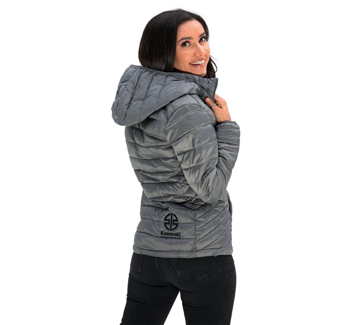 ジャケット・アウター MIDWEIGHT HOODED PUFFER Women's Transit Packable Puffer - MAAP Cycling Apparel