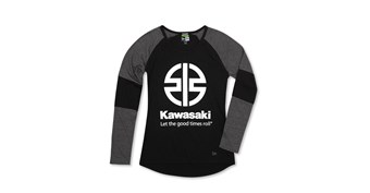 Women's Kawasaki River Mark Long Sleeve Block Tee