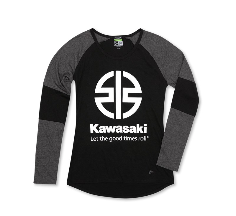 Women's Kawasaki River Mark Long Sleeve Block Tee detail photo 1