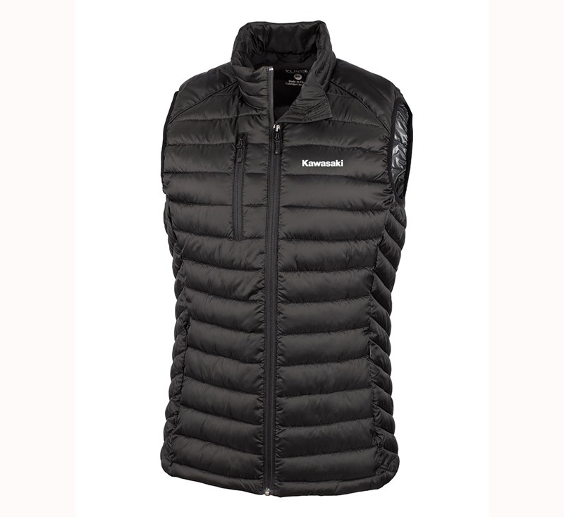 Kawasaki Women's Puffer Vest detail photo 1