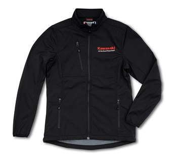 Kawasaki Let The Good Times Roll® Women's Soft Shell Jacket model
