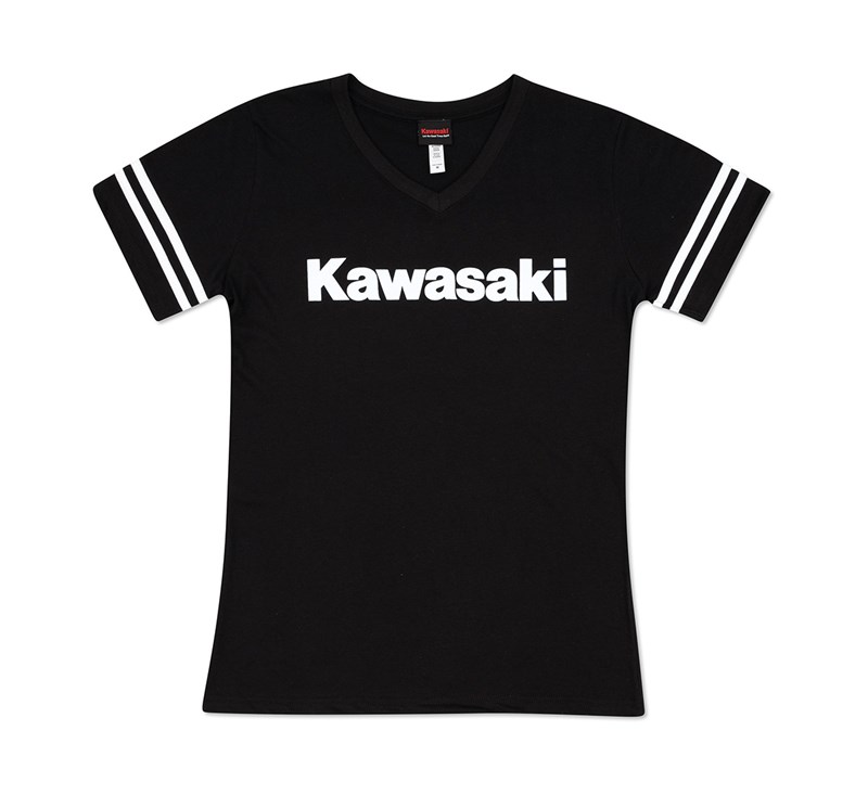 Kawasaki Women's Varsity Tee detail photo 1