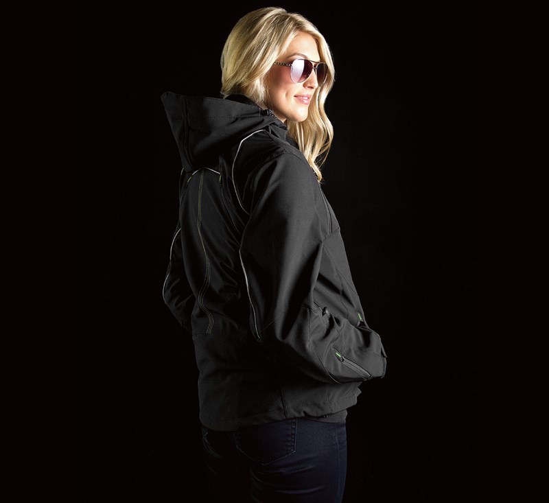 Women's Ratchet Softshell Jacket detail photo 3