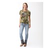 Women's Army Camo Flag Tee photo thumbnail 2