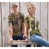 Women's Army Camo Flag Tee photo thumbnail 5