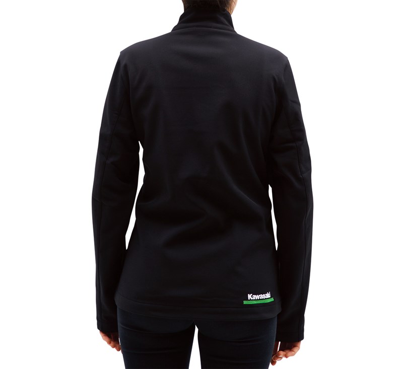 Women's Kawasaki 3 Green Lines Soft Shell Jacket detail photo 4