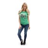 Women's Kawasaki Heritage Moto T-shirt photo thumbnail 2