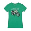 Women's Kawasaki Heritage Moto T-shirt photo thumbnail 3
