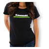 Women's Kawasaki 3 Green Lines Crew Tee photo thumbnail 1