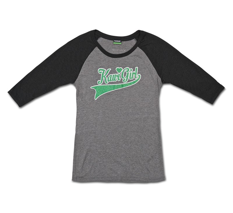 Women's Kawi Girl Raglan Tee detail photo 3