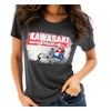 Women's Kawasaki Heritage Logo Old School Sign Tee photo thumbnail 1