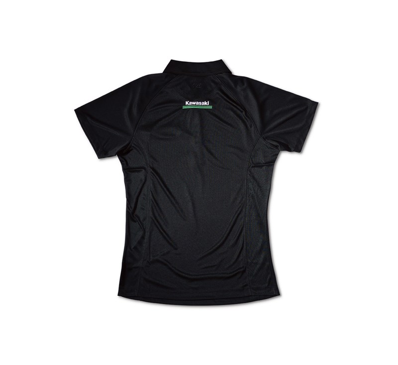 Women's Kawasaki 3 Green Lines DryTec Polo detail photo 4