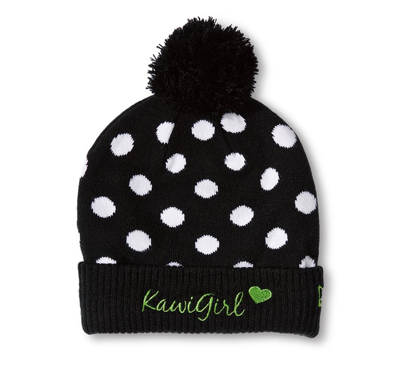 Women's New Era© Kawi Girl™ Pok-a-dot Pom Beanie detail photo 1