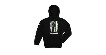Youth Flag Pullover Hooded Sweatshirt