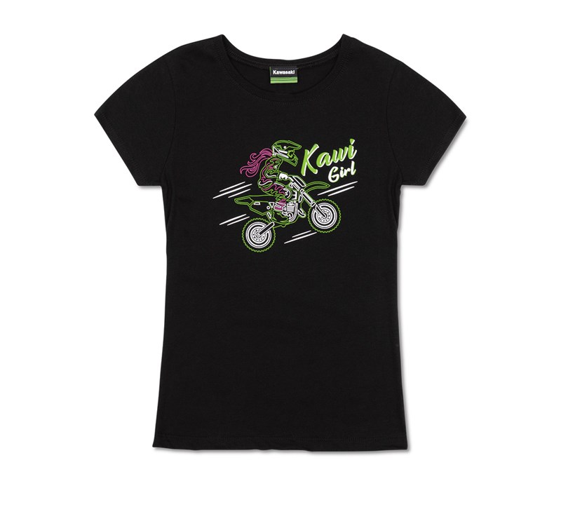 Youth Kawi Girl Rider Tee detail photo 1