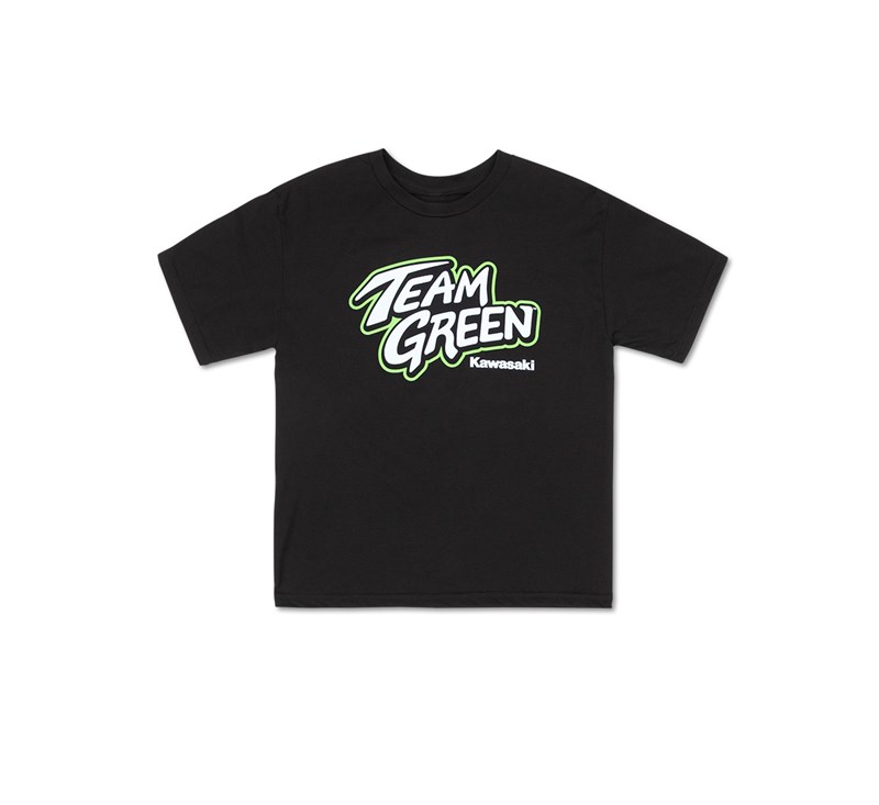 T-Shirt Enfant Team Green Moto Kawasaki