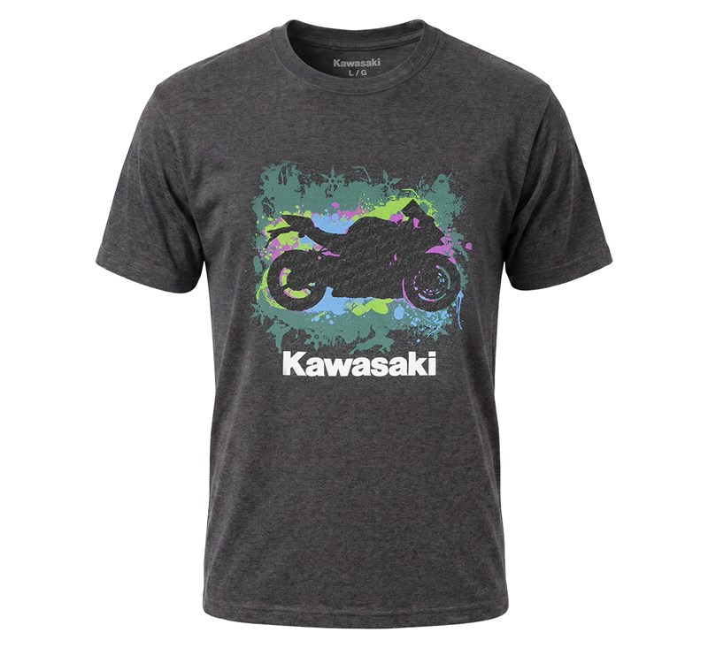 Kawasaki Youth Bike T-Shirt detail photo 2
