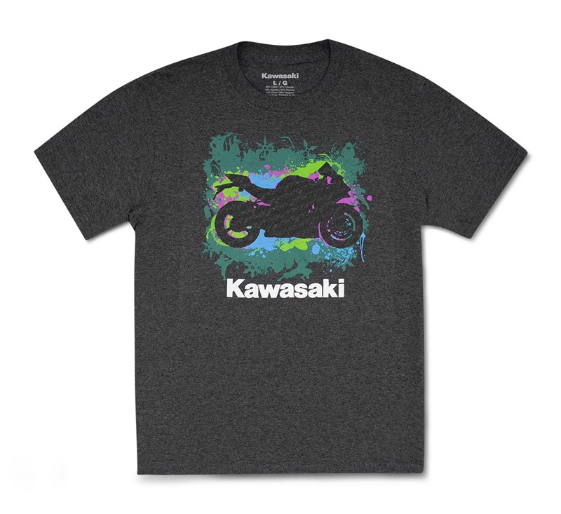 Kawasaki Youth Bike T-Shirt detail photo 1