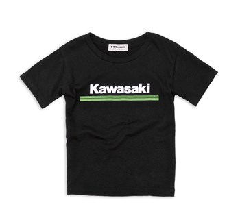 Youth Kawasaki 3 Green Lines T-Shirt