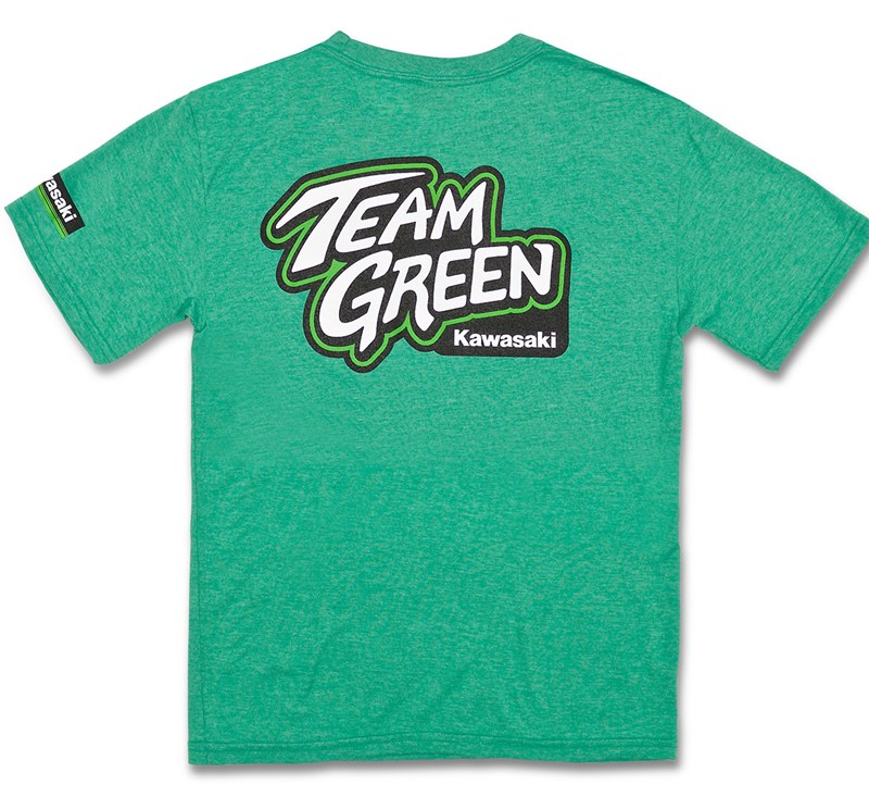 Youth Team Green T-Shirt detail photo 2