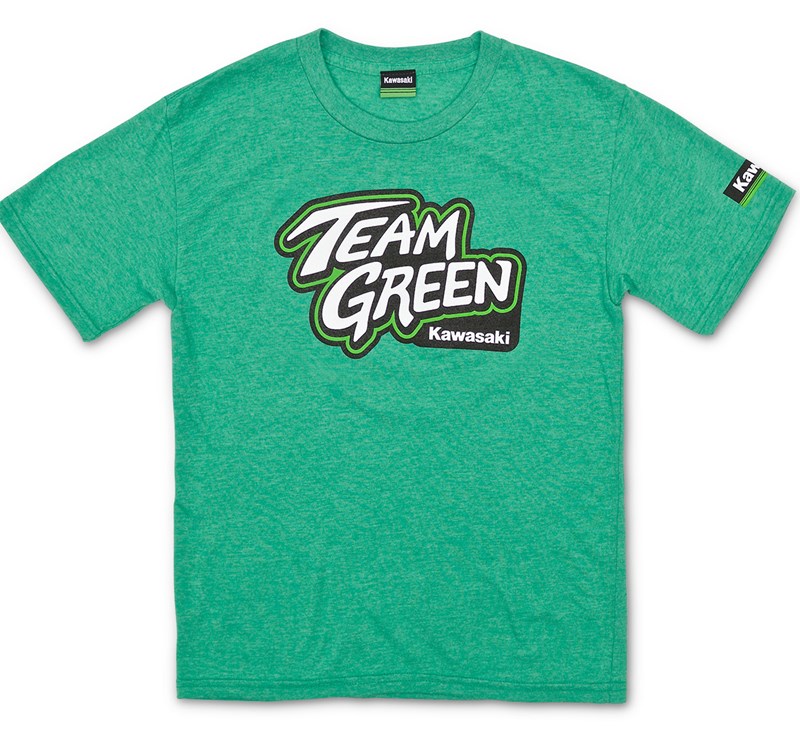 Youth Team Green T-Shirt detail photo 1