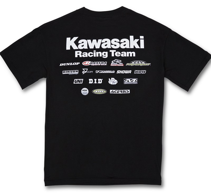 Youth Kawasaki Racing Team T-Shirt detail photo 2